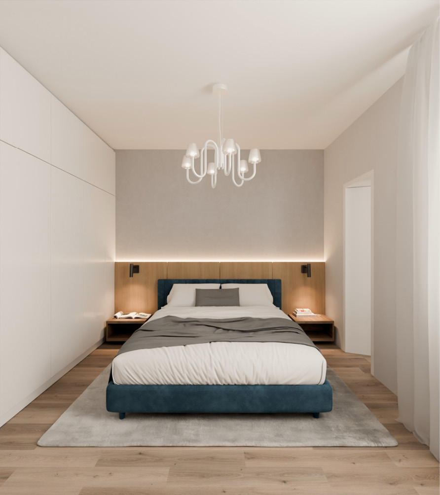 Apartment interior – bedroom