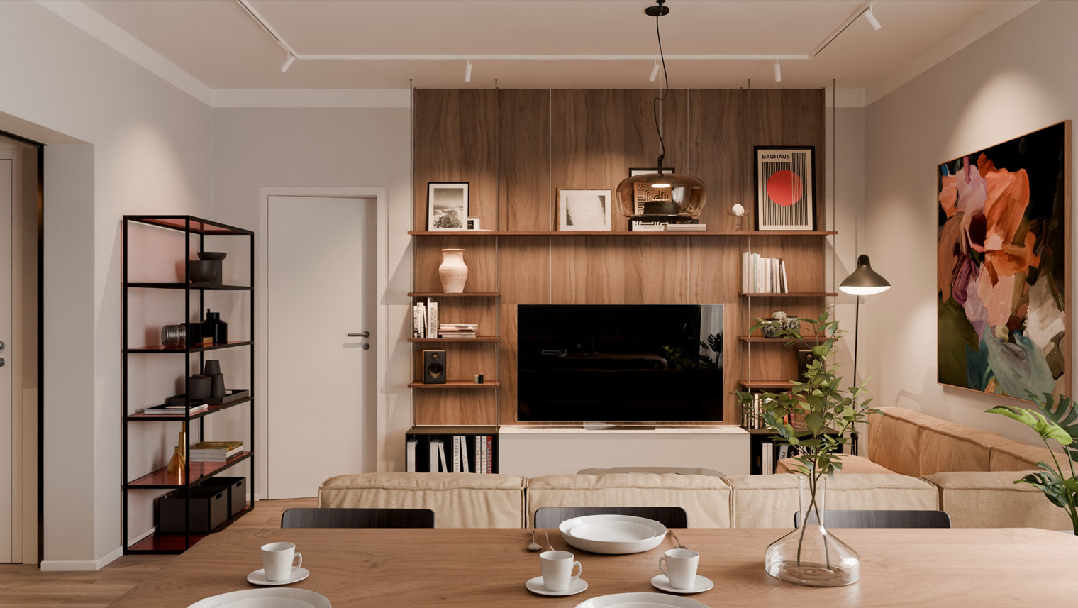 Apartment interior – living room