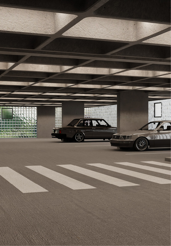 Interior – parking